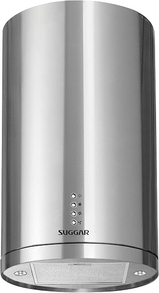 Coifa Suggar Ilha Redonda Inox 35cm